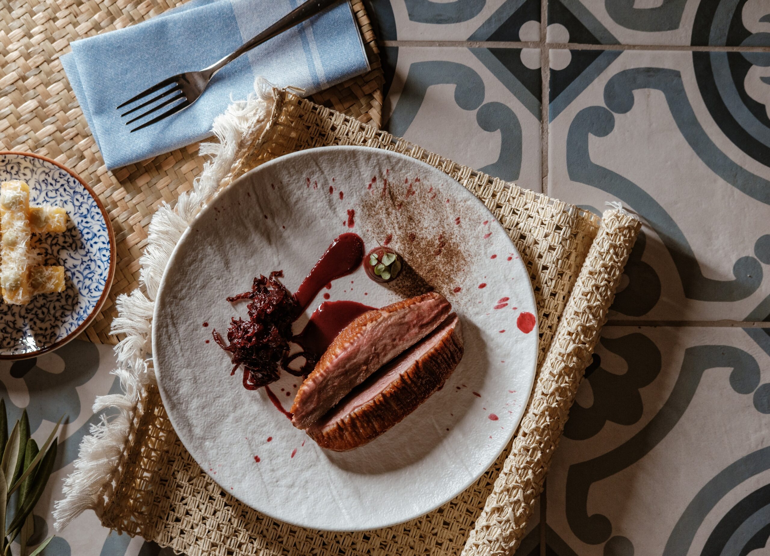 Plated Duck Breast