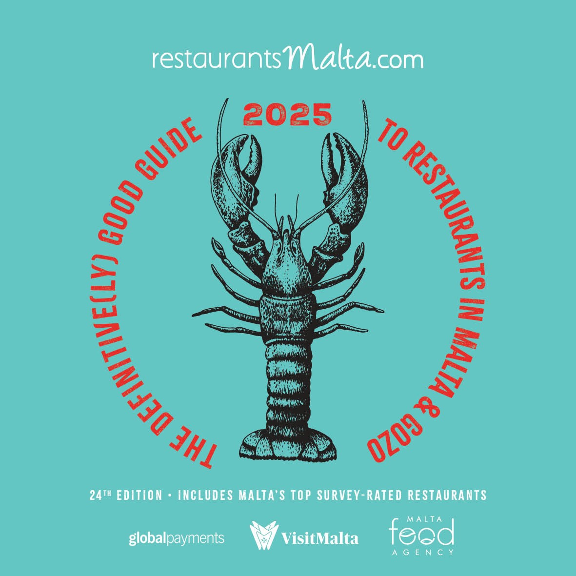 Cover for The Definitive(ly) Good Guide to Restaurants in Malta & Gozo 2025