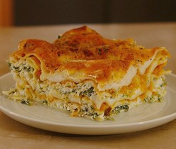 Recipe of the Month - Spinach & Pumpkin Lasagne